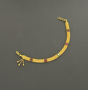 22KT GOLD LADIES BRACELET 17.3GM