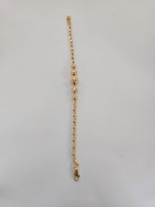 22KT GOLD LADIES BRACELET 7GM