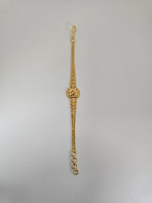 22KT GOLD LADIES BRACELET 5.3GM