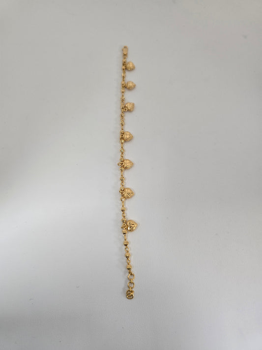 22KT GOLD LADIES BRACELET 10.9GM