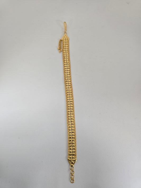 22KT GOLD LADIES BRACELET 13GM
