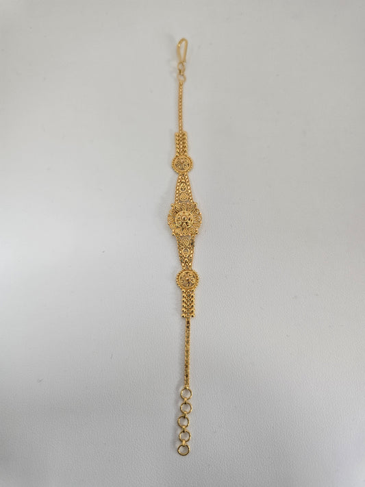 22KT GOLD LADIES BRACELET 5.2GM