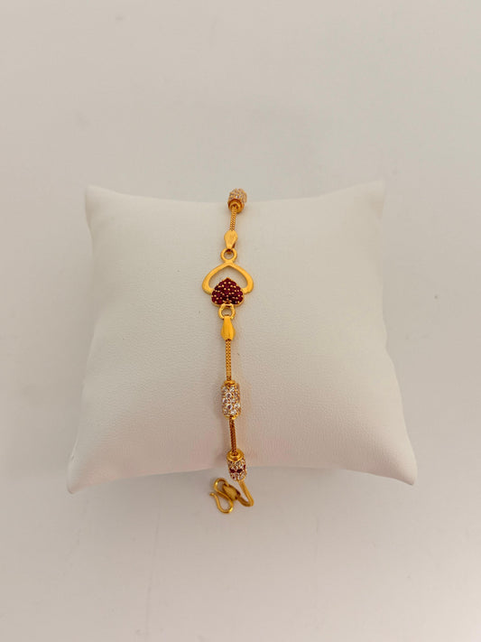 22KT LADIES BRACELET 7.9GM