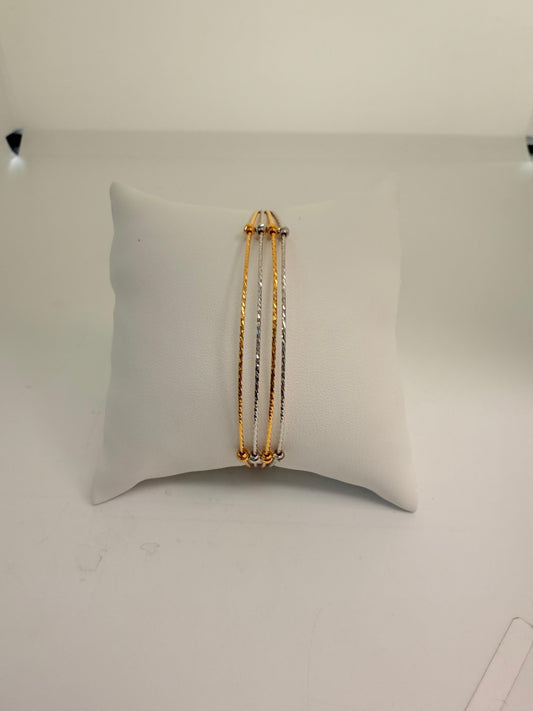 22KT LADIES BRACELET 7.1 GM