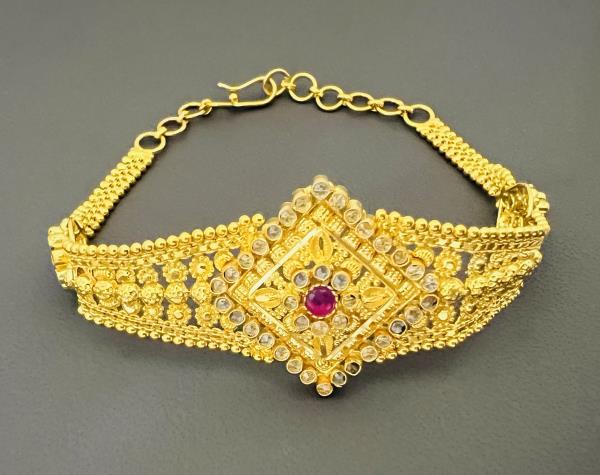 22KT Lds Bracelet 7" 15.7GM