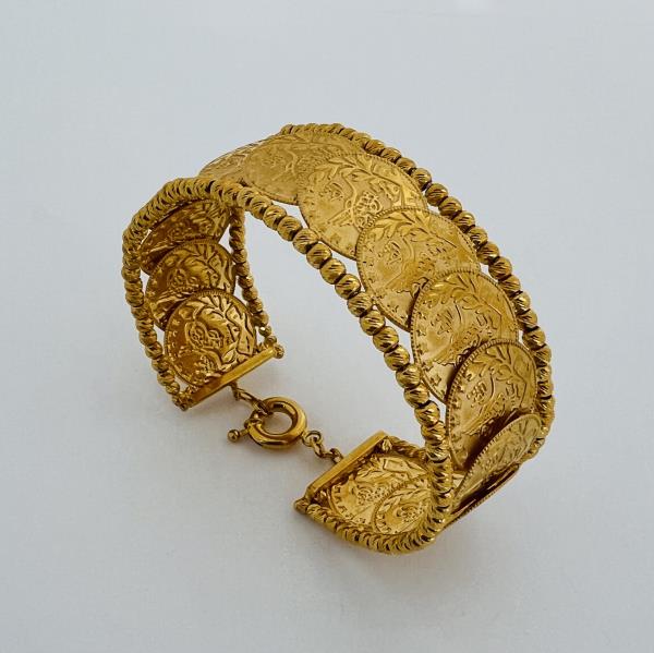 21KT LADIES BRACELET 29.7GM