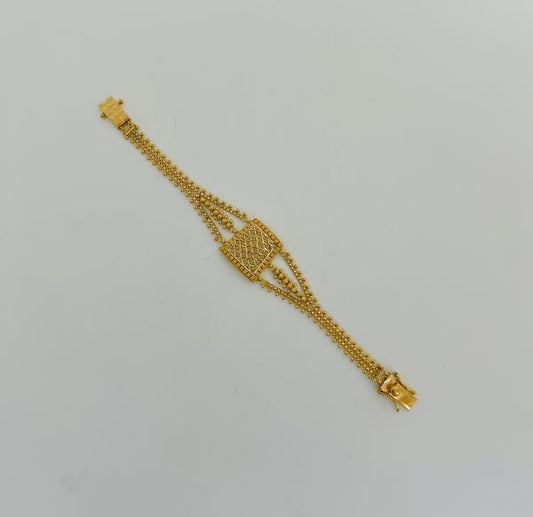 22KT LADIES BRACELET 13.9GM