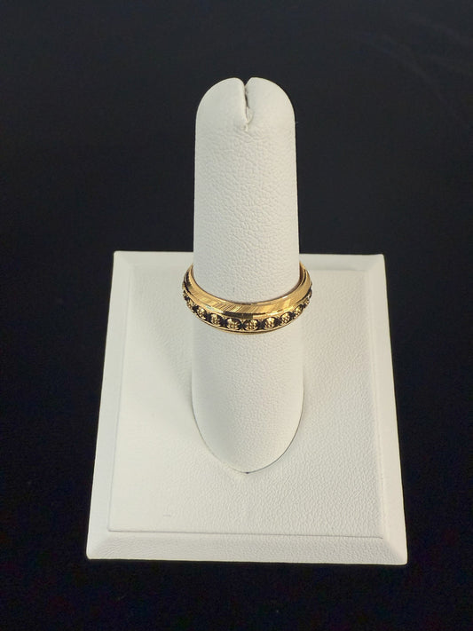 22KT GOLD LADIES WEDDING BAND 2.1GM