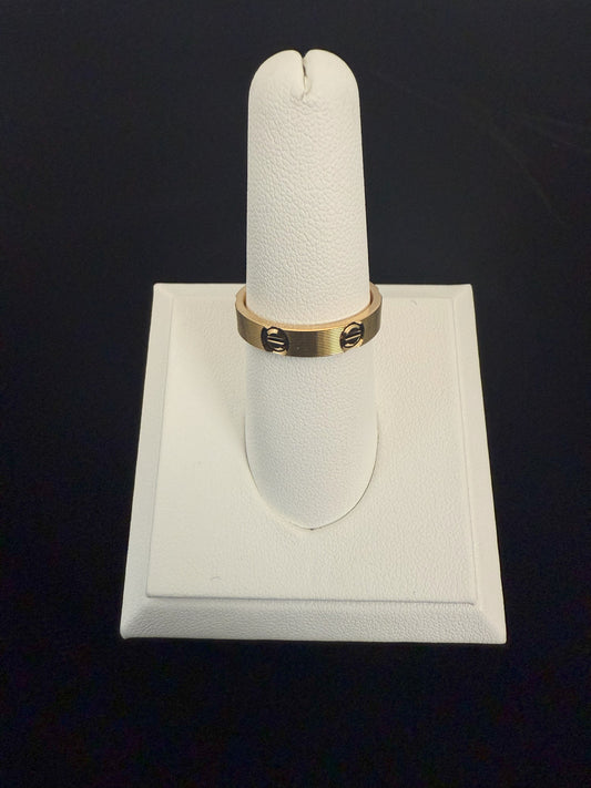 22KT GOLD LADIES WEDDING BAND 4.5GM