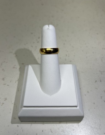 22K GOLD LADIES WEDDING BAND 5.8GM