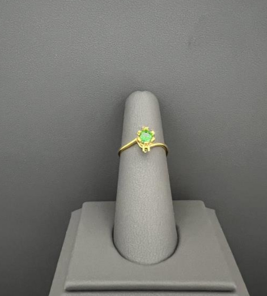 22KT GOLD LADIES RING 2.4GM