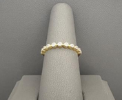 22KT GOLD CZ STONE LADIES RING 2.3GM