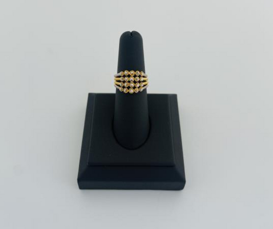 22KT GOLD LADIES RING 5.9GM