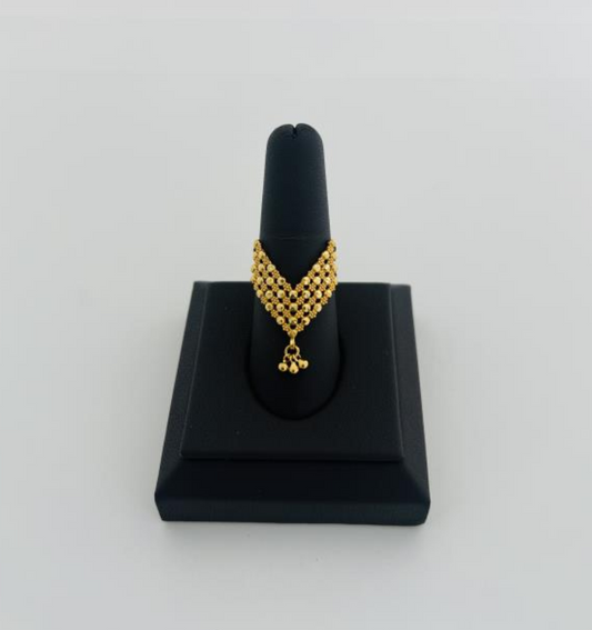 22KT GOLD RING 5 GM