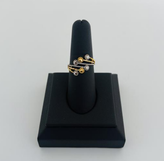 22KT GOLD LADIES RING 3.1GM