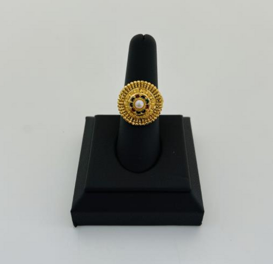 22KT GOLD RING 6.4GM