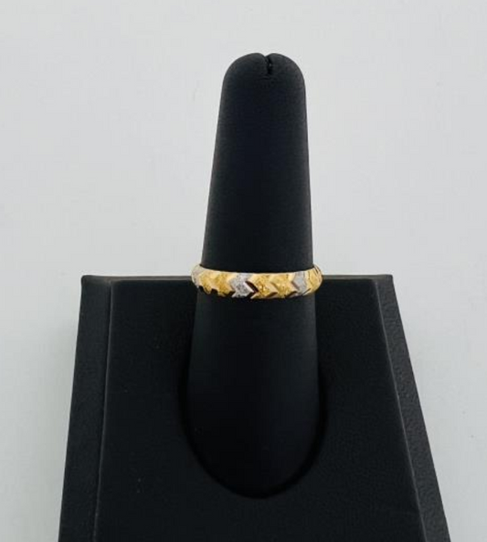 22KT GOLD RING 1.2GM