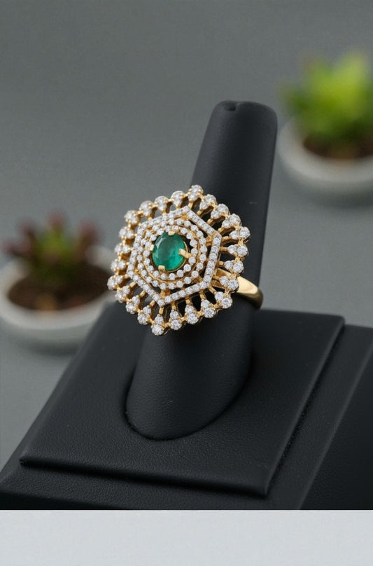 22KT GOLD RING 9.6GM