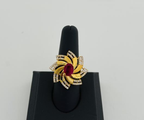 22KT GOLD RING 9GM