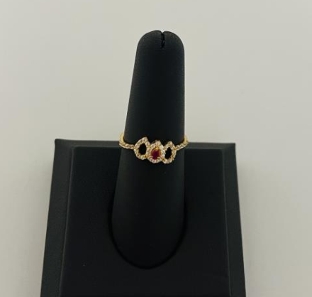 22KT GOLD RING 1.4GM