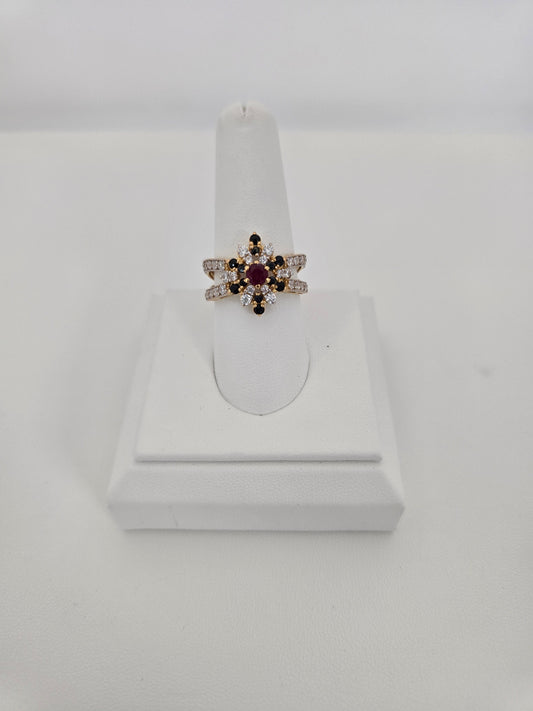 22KT GOLD RING  5 GM