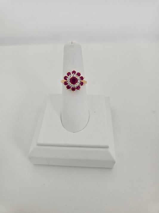 22KT GOLD RING  5 GM