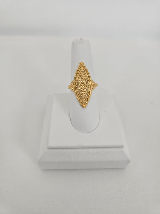 22KT GOLD RING  3.8 GM