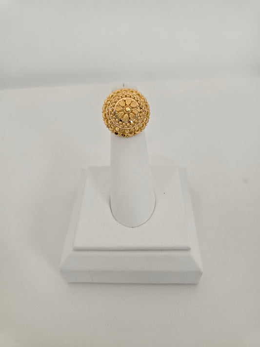 22KT GOLD RING  6.5 GM