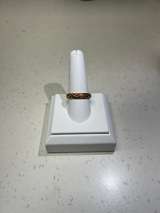 22KT GOLD LADIES RING 3.8GM