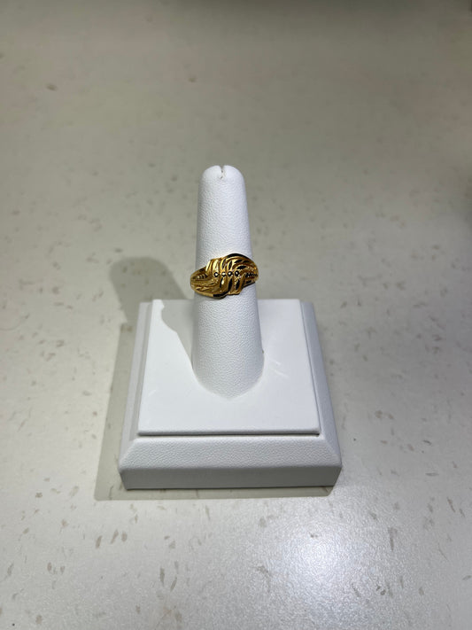 22KT GOLD LADIES RING 3.4GM
