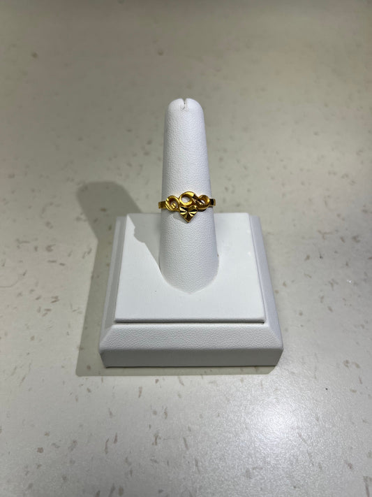 22K LADIES RING GOLD 2.2G