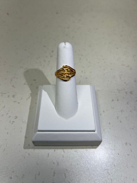 22K GOLD LADIES RING 2.7G
