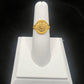 22K Gold Medallion Ring 2.2 GM