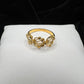 22KT Floral Vine Ring 2.4gm