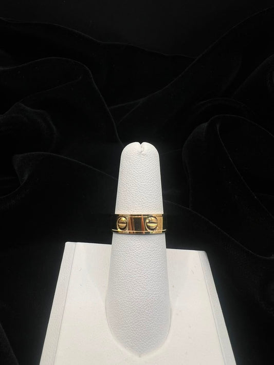 22KT Gold Pyaar Ring 6GM