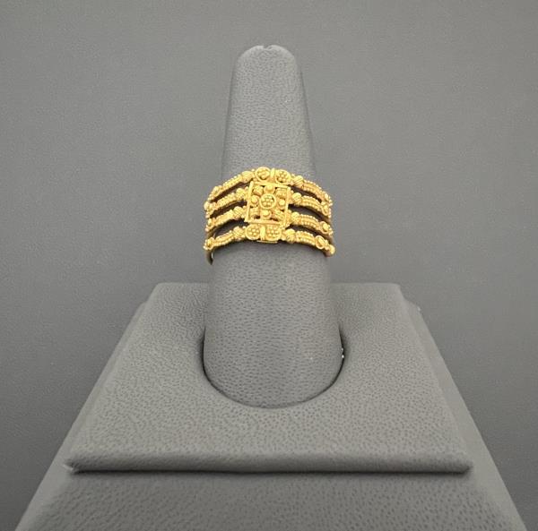 22KT Gold Ladies Ring 5GM
