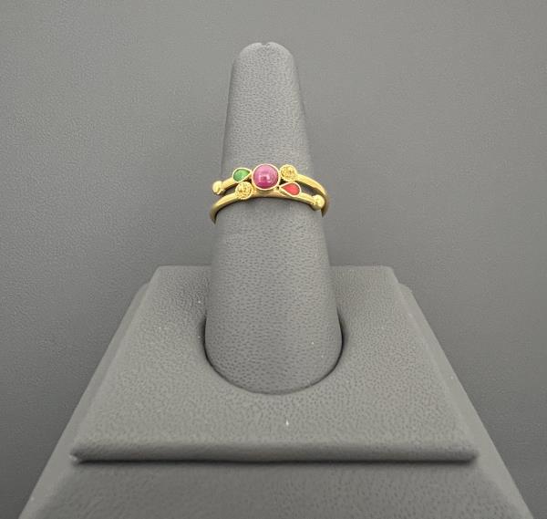 22KT GOLD LADIES RING 2.8GM