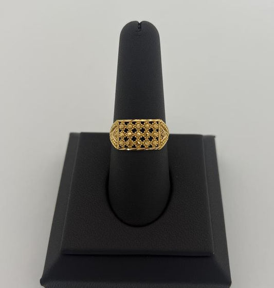 22KT GOLD LADIES RING 3.5GM
