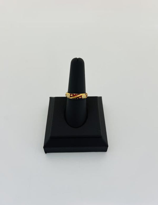 22KT GOLD RING 4.2GM