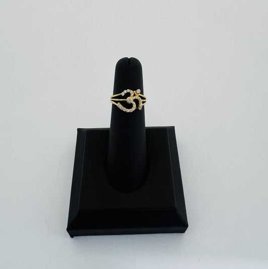 22KT GOLD RING 3GM