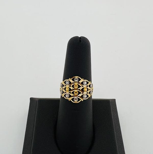 22KT GOLD RING 2.4GM