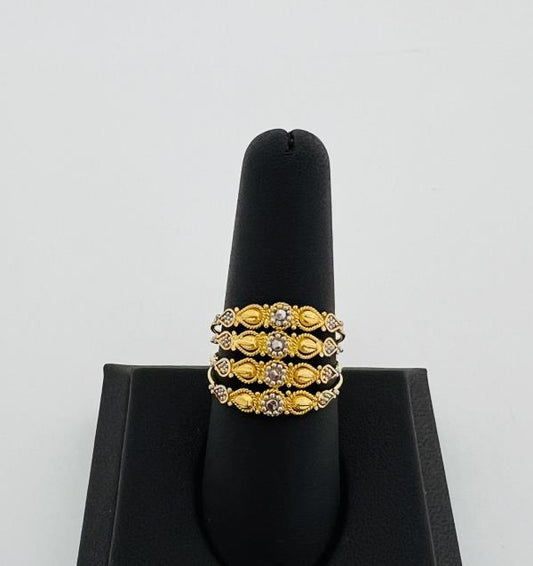 22KT GOLD RING 4.7GM