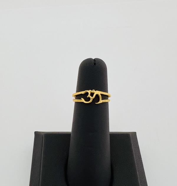 22KT GOLD RING 1.9GM