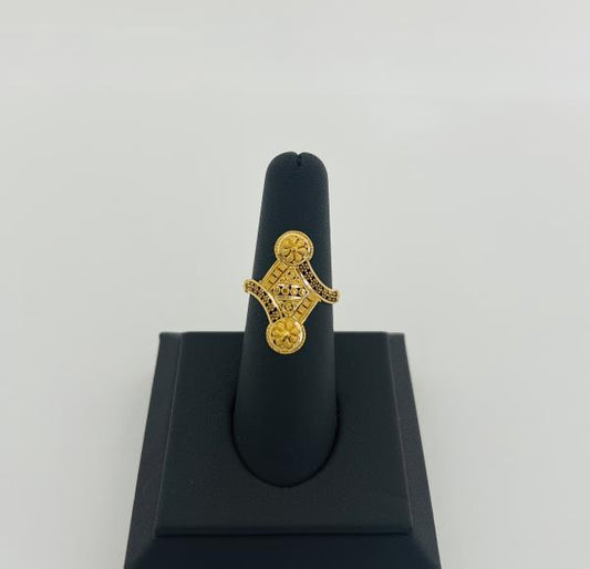 22KT GOLD RING 2.6GM