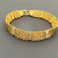 22KT MENS BRACELET 8" 34.3 GM