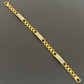 22KT GOLD MENS 8" BRACELET 17.3GM