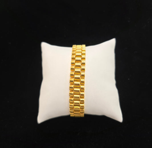 22KT GOLD MENS 9" BRACELET 33.1 GM