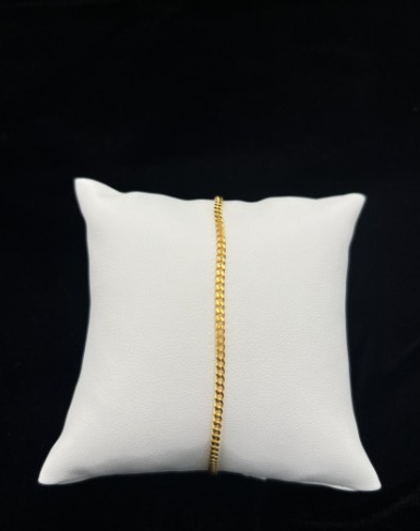 22KT GOLD MENS 9" BRACELET 5.4 GM