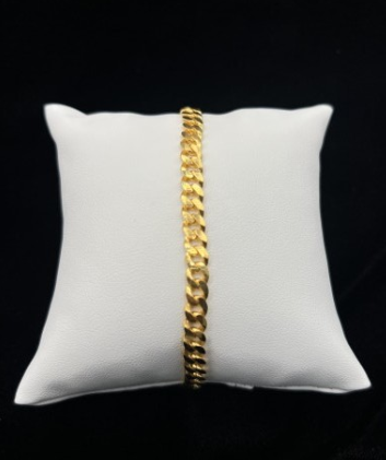 22KT GOLD MENS 9" BRACELET 9.0 GM