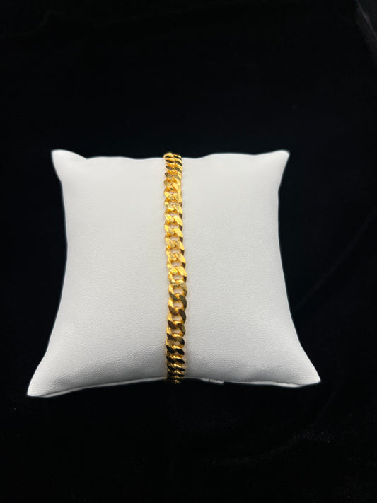 22KT GOLD MENS 9" BRACELET 9.0 GM